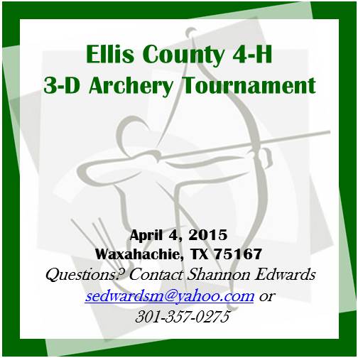 Ellis County 3D Archery Shoot