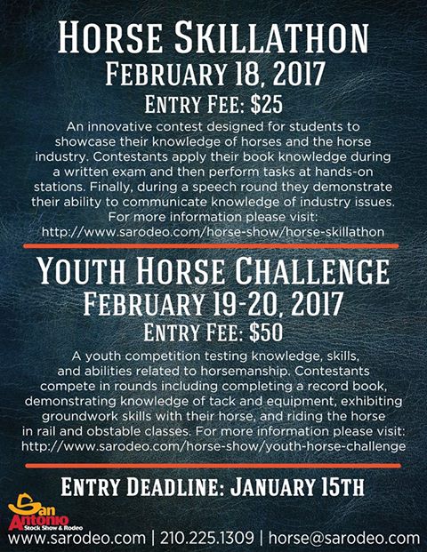 San Antonio Horse Skillathon & Youth Horse Challenge